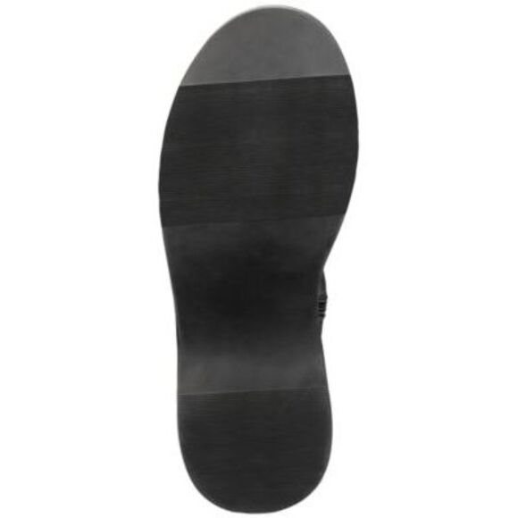 WILD PAIR Womens Black 2" Platform Enchantt Round Toe Wedge Boots Shoes 8.5 M - Picture 4 of 4